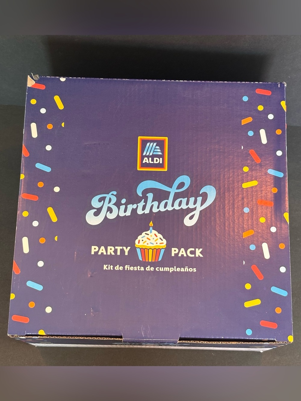 NEW 2026 ALDI 50th Birthday Celebration Box Party Pack Limited Edition Serves 8